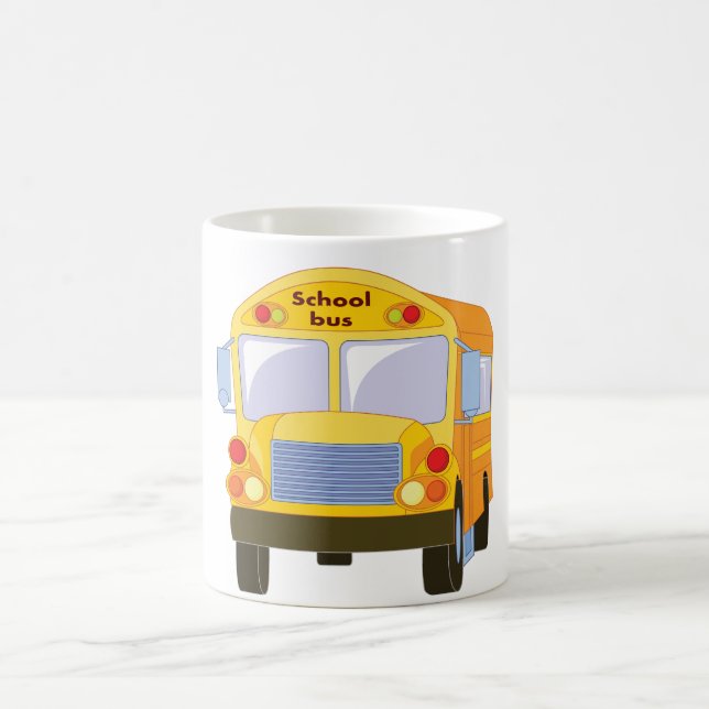 De Café Caneca amarela do auto escolar (Centro)