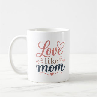 De Café Caneca Amor Como a Mamãe Presente Dia das Mães Par