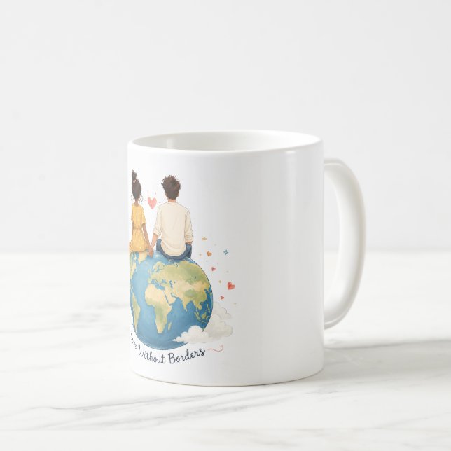 De Café Caneca Amor Sem Fronteiras (Frente Esquerda)