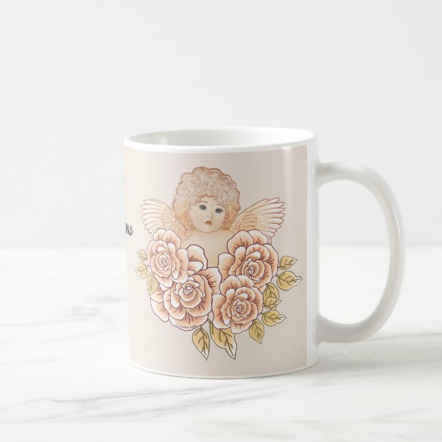 De Café Caneca Anjo Querubim (Direita)