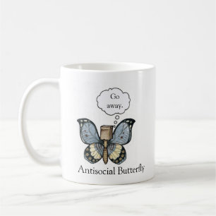 De Café Caneca anti-social da borboleta