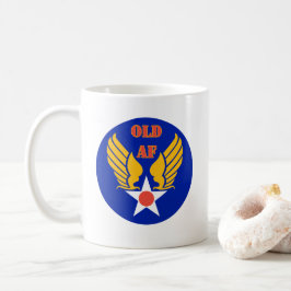 De Café Caneca antiga da Força Aérea
