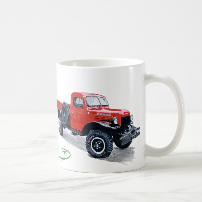 De Café Caneca antiga do caminhão do vagão do poder (Direita)