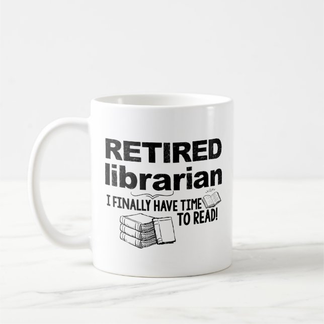 De Café Caneca aposentada dos presentes do bibliotecário (Esquerda)