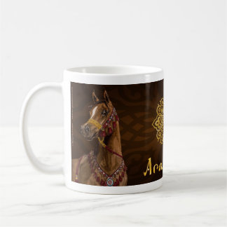 De Café Caneca árabe do cavalo