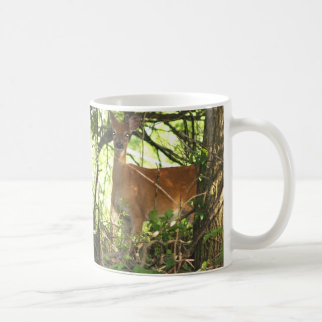 De Café Caneca atada branco dos cervos (Direita)