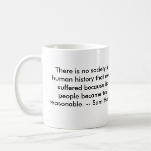 De Café Caneca ateu - customizável
