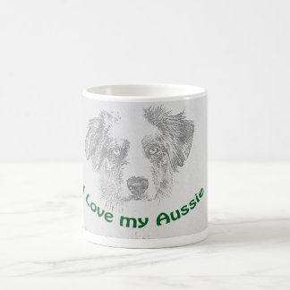 De Café Caneca australiana do pastor