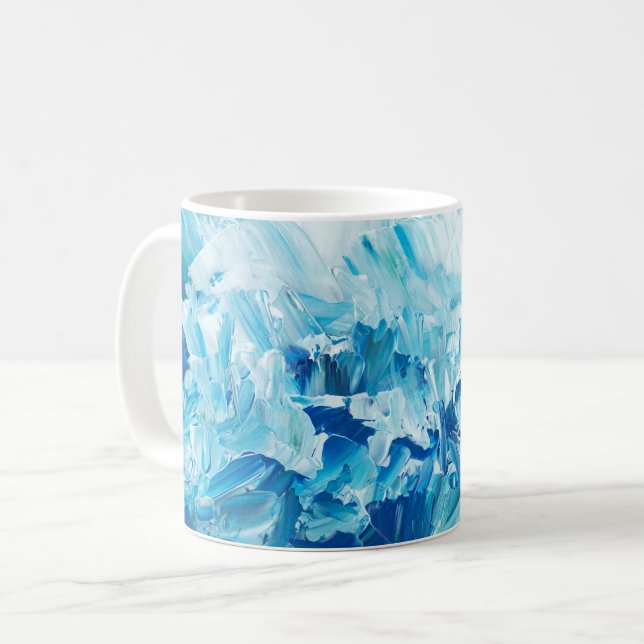 De Café Caneca Azul (Frente Esquerda)