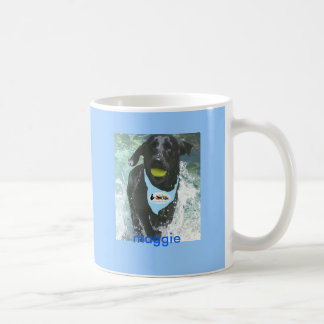 De Café Caneca azul customizável