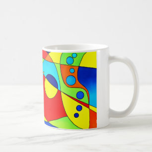 De Café Caneca azul da brânquia