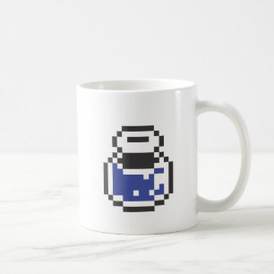 De Café Caneca azul da poção