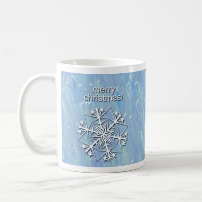 De Café Caneca azul do Natal (Esquerda)