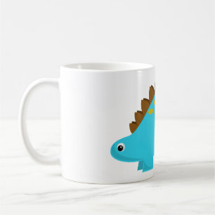 De Café Caneca azul do Stegosaurus