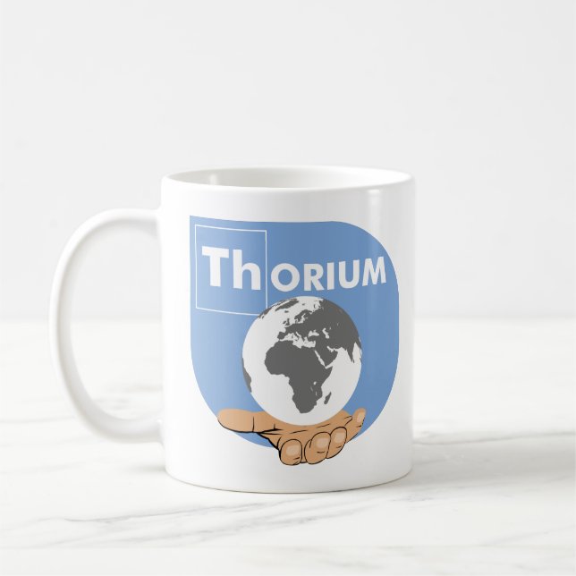 De Café Caneca azul do tório (Esquerda)