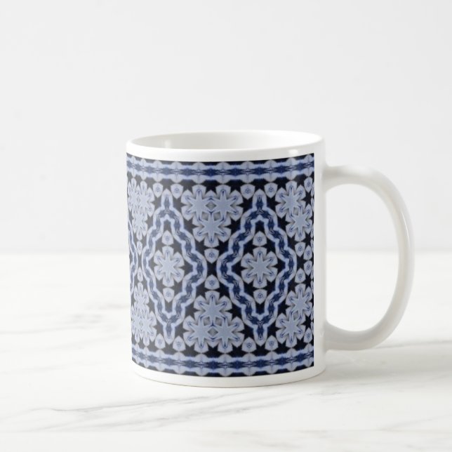 De Café Caneca azul e branca (Direita)
