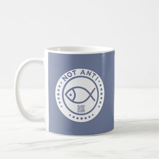 De Café Caneca Azul NãoAntiFish (Esquerda)