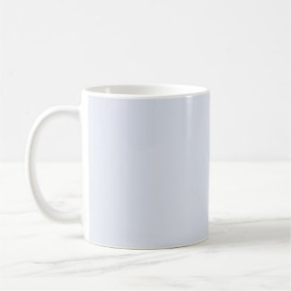 De Café Caneca Azul Pálido Sólido em Pó