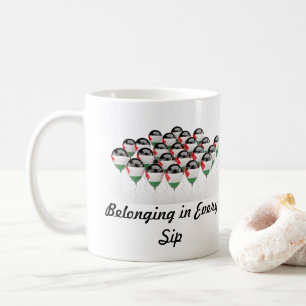 De Café Caneca Balões Palestina - Pertencimento em Cada Go