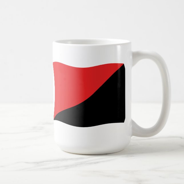 De Café Caneca Bandeira Anarco-Sindicalismo (Direita)