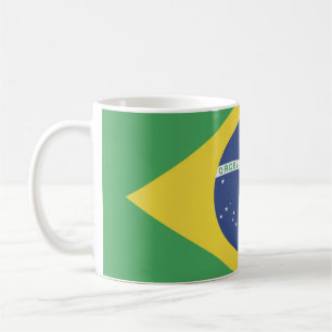 De Café Caneca Bandeira Brasil
