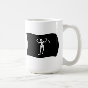 De Café Caneca Bandeira do Barba Negra