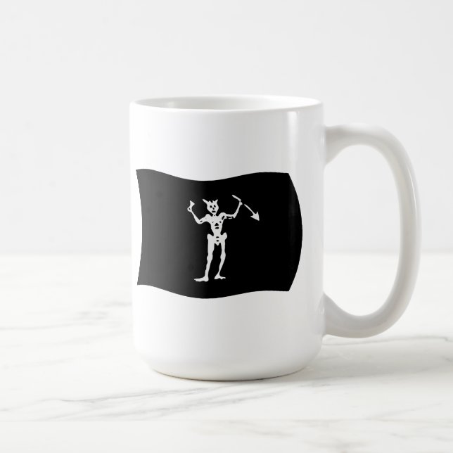 De Café Caneca Bandeira do Barba Negra (Direita)