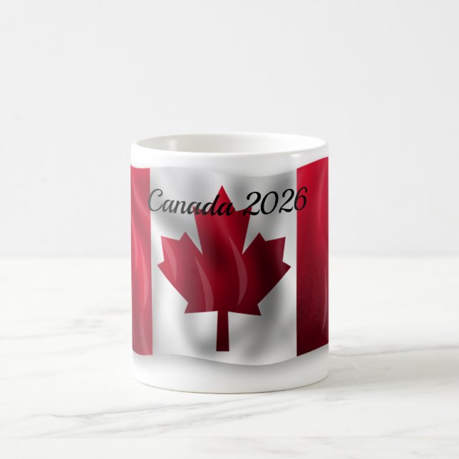 De Café Caneca Bandeira do Canadá (Centro)