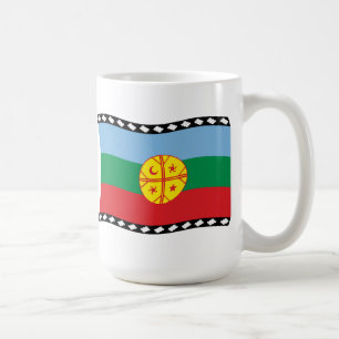 De Café Caneca Bandeira Mapuches
