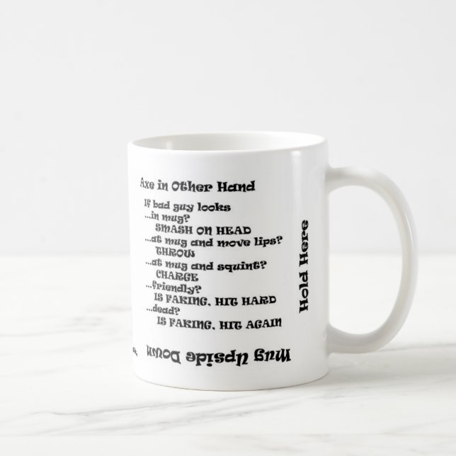 De Café Caneca bárbara (Direita)