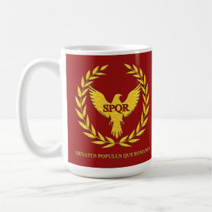 De Café Caneca Básica (Basic Mug) Águia Romana