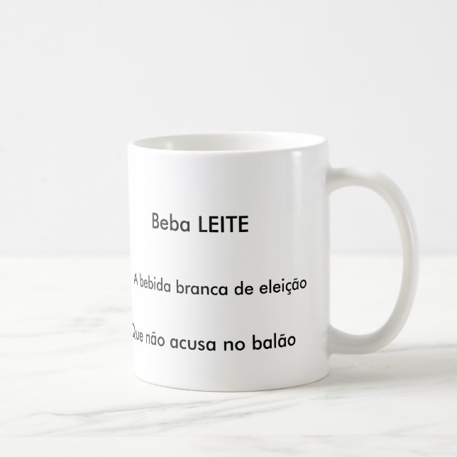 De Café Caneca Beba Leite (Direita)