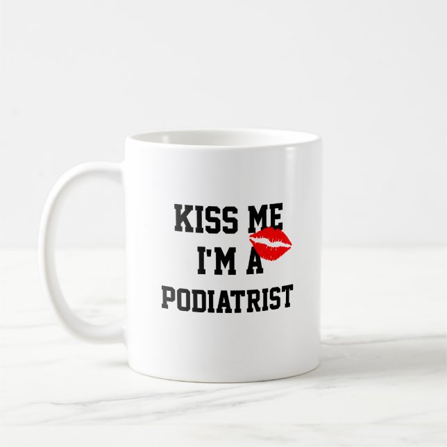 De Café Caneca Beije Me Sou Podólogo (Esquerda)
