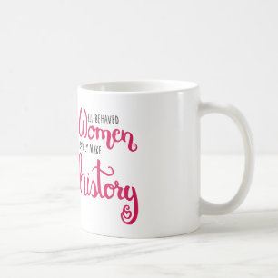 De Café Caneca Bem-Comportada das mulheres