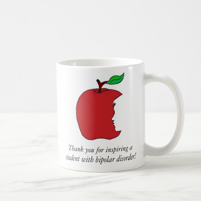 De Café Caneca bipolar da apreciação do professor da (Direita)