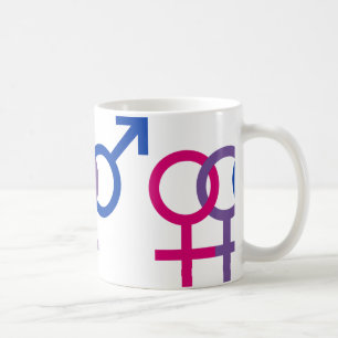 De Café Caneca bissexual do orgulho