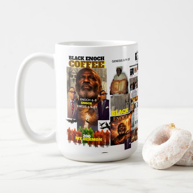 De Café Caneca BLACK ENOCH (Com Donut)