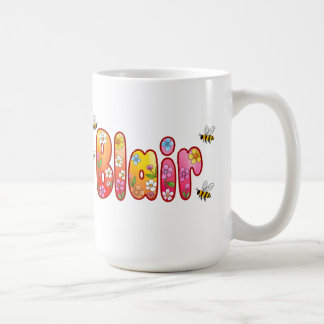 De Café Caneca Blair - Design Floral e Abelha