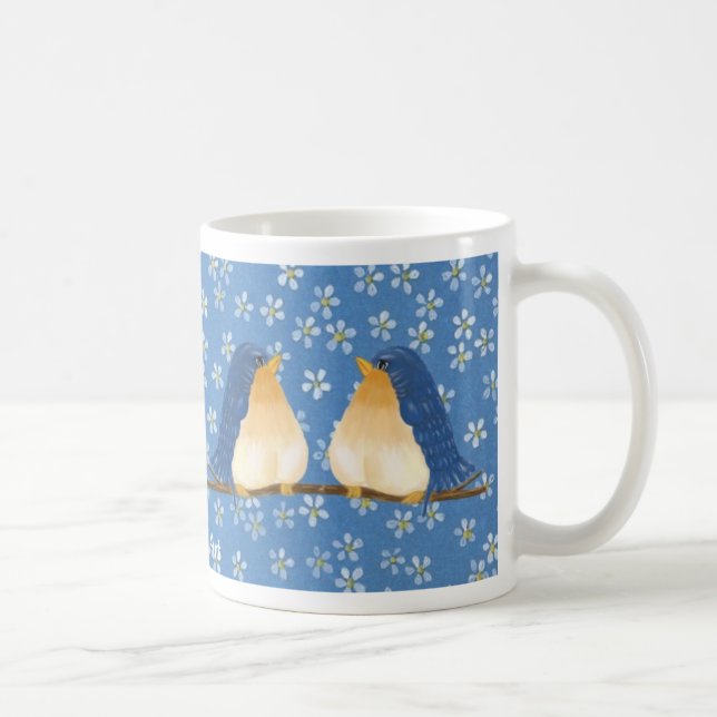 De Café Caneca Bluebirds (Direita)