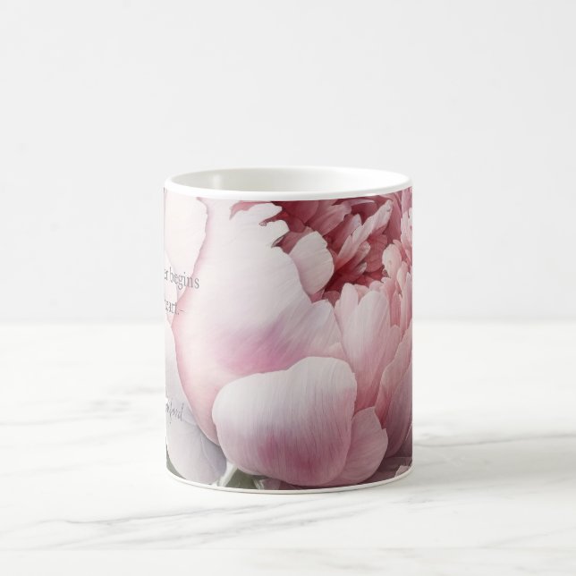 De Café Caneca Blush bloom_ Peônia (Centro)