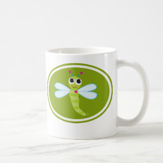 De Café Caneca bonito da libélula