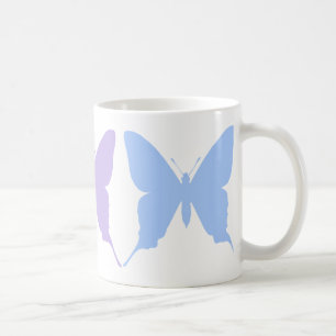 De Café Caneca bonito das borboletas