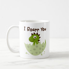 De Café Caneca bonito do dinossauro do bebê - copo do amor