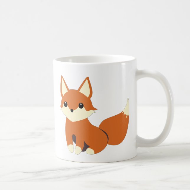 De Café Caneca bonito do Fox (Direita)