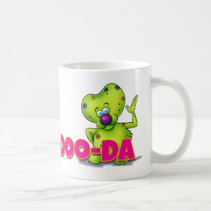 De Café caneca bonito dos desenhos animados