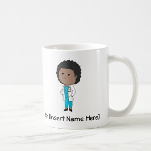 De Café Caneca bonito personalizada da senhora doutor