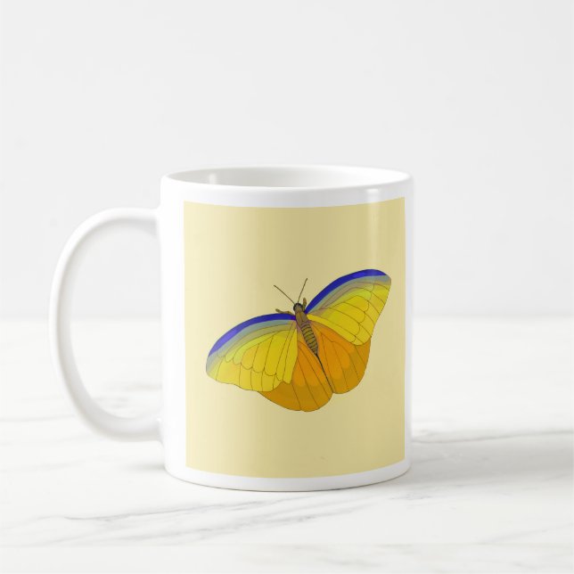 De Café Caneca Borboleta (Esquerda)