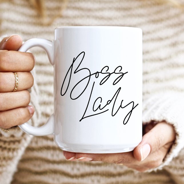 De Café Caneca Boss Lady (Criador carregado)