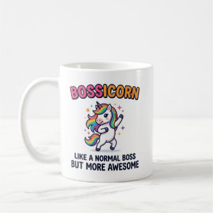 De Café Caneca Bossicorn Like a Normal Boss