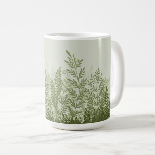 De Café Caneca botânica da ilustração da planta